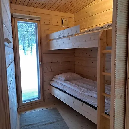 Uusi Hirsimoekki 7 Henkiloelle 别墅 伊纳利